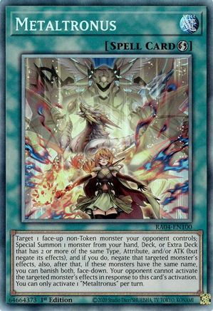 Metaltronus (CR) (RA04-EN100) - Quarter Century Stampede 1st Edition