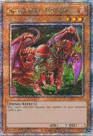 Gren Maju Da Eiza (Quarter Century Secret Rare) (RA04-EN124) - Quarter Century Stampede 1st Edition