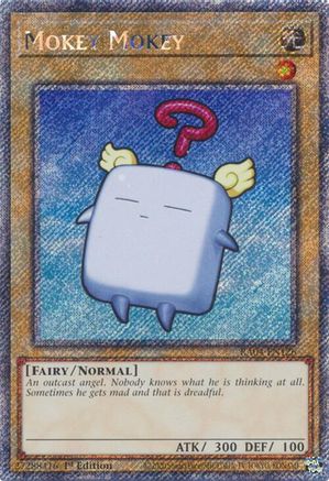 Mokey Mokey (Platinum Secret Rare) (RA04-EN126) - Quarter Century Stampede