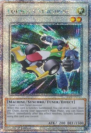 Formula Synchron (Quarter Century Secret Rare) (RA04-EN143) - Quarter Century Stampede 1st Edition