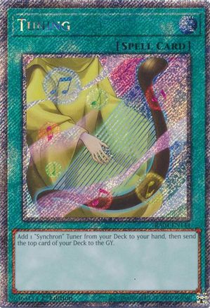 Tuning (Platinum Secret Rare) (RA04-EN144) - Quarter Century Stampede 1st Edition