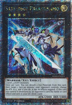 Starliege Paladynamo (Quarter Century Secret Rare) (RA04-EN193) - Quarter Century Stampede 1st Edition