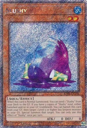 Slushy (Platinum Secret Rare) (RA04-EN196) - Quarter Century Stampede 1st Edition