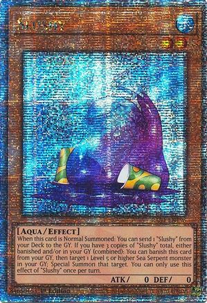 Slushy (Quarter Century Secret Rare) (RA04-EN196) - Quarter Century Stampede 1st Edition