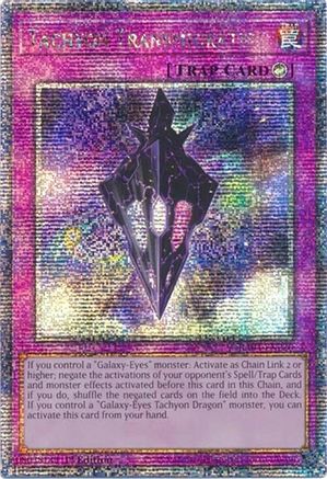 Tachyon Transmigration (Quarter Century Secret Rare) (RA04-EN220) - Quarter Century Stampede 1st Edition