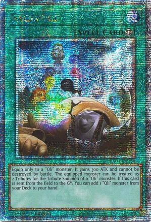 Saqlifice (Quarter Century Secret Rare) (RA04-EN238) - Quarter Century Stampede 1st Edition