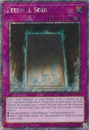 Eternal Soul (Platinum Secret Rare) (RA04-EN247) - Quarter Century Stampede 1st Edition