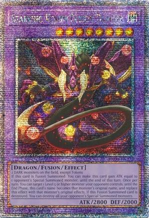 Starving Venom Fusion Dragon (Quarter Century Secret Rare) (RA04-EN272) - Quarter Century Stampede