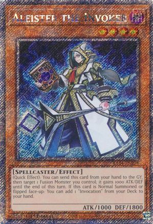 Aleister the Invoker (Platinum Secret Rare) (RA04-EN278) - Quarter Century Stampede