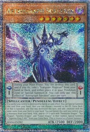 Astrograph Sorcerer (Quarter Century Secret Rare) (RA04-EN282) - Quarter Century Stampede 1st Edition