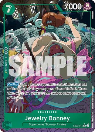 Jewelry Bonney (Alternate Art) (EB02-015) - Extra Booster: Anime 25th Collection Foil