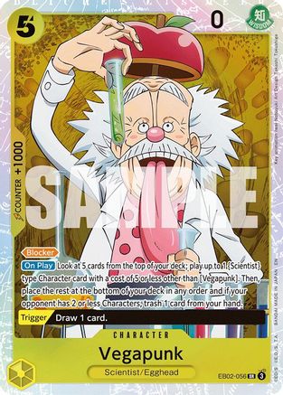 Vegapunk (EB02-056) - Extra Booster: Anime 25th Collection Foil