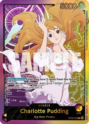 Charlotte Pudding (SPR) (OP08-058) - Extra Booster: Anime 25th Collection Foil