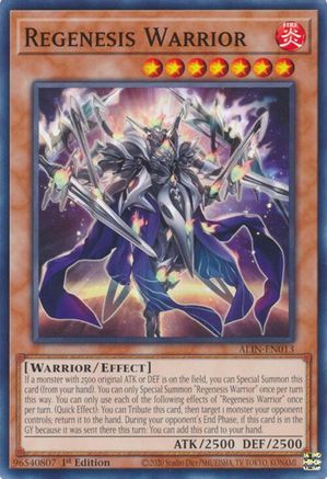 Regenesis Warrior (ALIN-EN013) - Alliance Insight