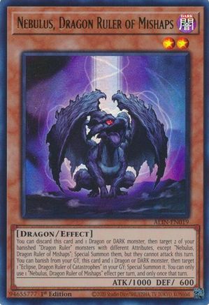Nebulus, Dragon Ruler of Mishaps (ALIN-EN019) - Alliance Insight