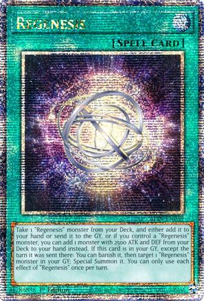Regenesis (Quarter Century Secret Rare) (ALIN-EN059) - Alliance Insight
