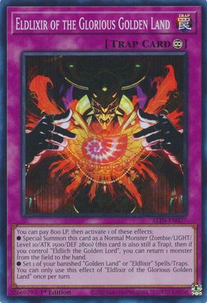 Eldlixir of the Glorious Golden Land (ALIN-EN077) - Alliance Insight