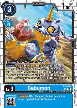 Gabumon (EX9-014) - Versus Monsters