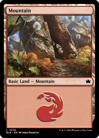 Mountain (0376) (BLB-376) - Bloomburrow