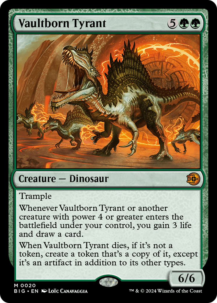 Vaultborn Tyrant (BIG-020) - The Big Score Foil