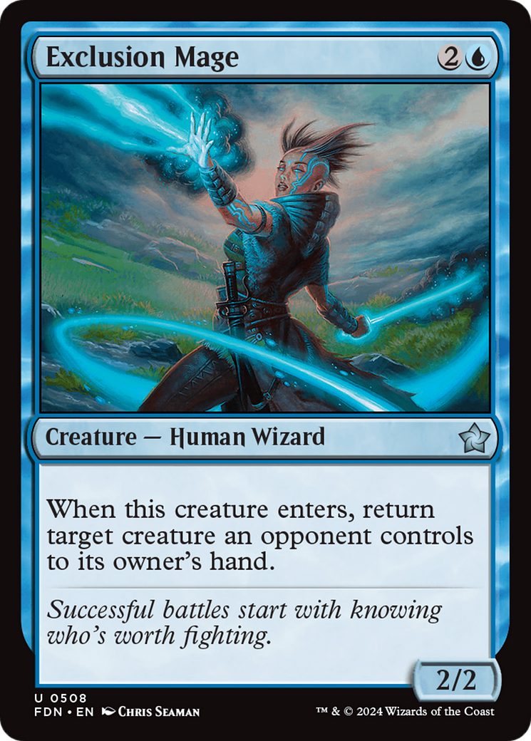 Exclusion Mage (FDN-508) - Foundations