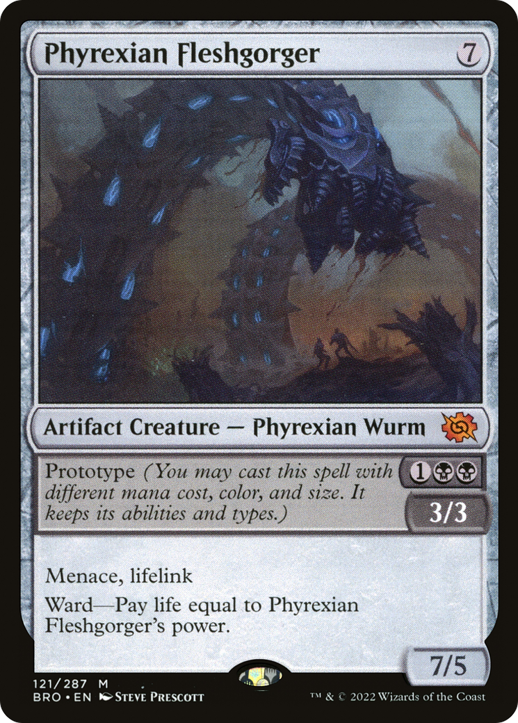 Phyrexian Fleshgorger Foil