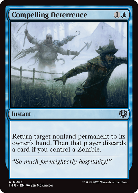 Compelling Deterrence (-057) - Innistrad Remastered
