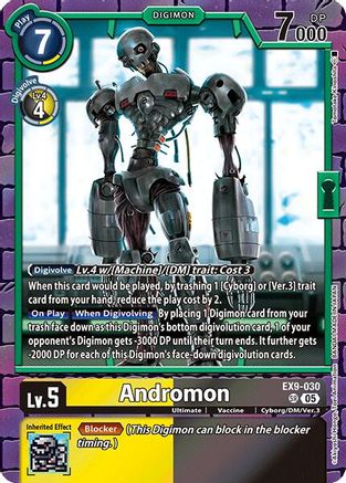 Andromon (EX9-030) - Versus Monsters Foil