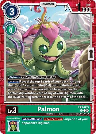 Palmon (EX9-035) - Versus Monsters