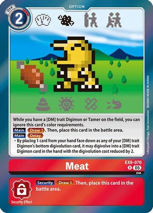 Meat (EX9-070) - Versus Monsters Foil