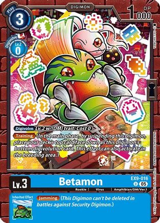 Betamon (EX9-016) - Versus Monsters