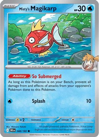 Misty's Magikarp 48 - SV10 Destined Rivals Reverse Holofoil