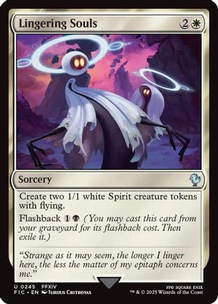Lingering Souls (FIC-245) - Commander: FINAL FANTASY