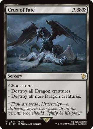 Crux of Fate (FIC-275) - Commander: FINAL FANTASY