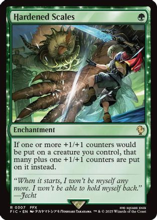 Hardened Scales (FIC-307) - Commander: FINAL FANTASY
