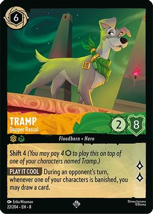 Tramp - Dapper Rascal (22/204) - Reign of Jafar Cold Foil