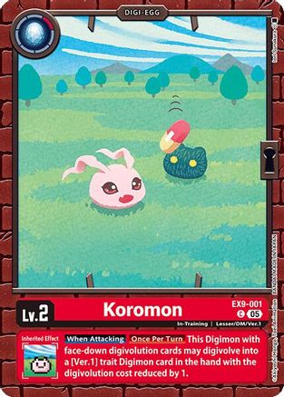 Koromon (EX9-001) - Versus Monsters