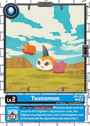 Tsunomon (EX9-002) - Versus Monsters