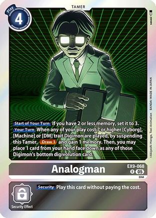 Analogman (EX9-068) - Versus Monsters Foil