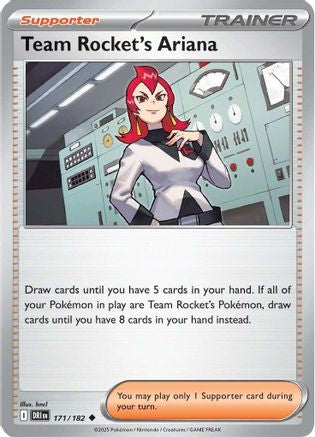 Team Rocket's Ariana - 171/182 171 - SV10 Destined Rivals