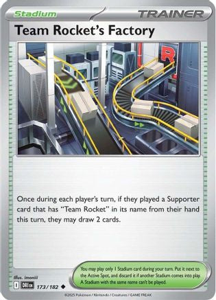 Team Rocket's Factory 173 - SV10 Destined Rivals