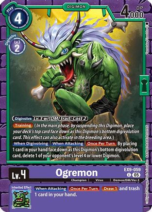 Ogremon (EX9-059) - Versus Monsters