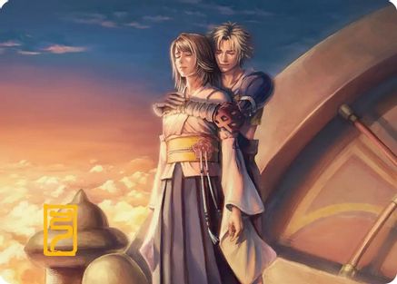 Farewell Art Card (Gold-Stamped Signature) (AAFIN-031) - Art Series: FINAL FANTASY
