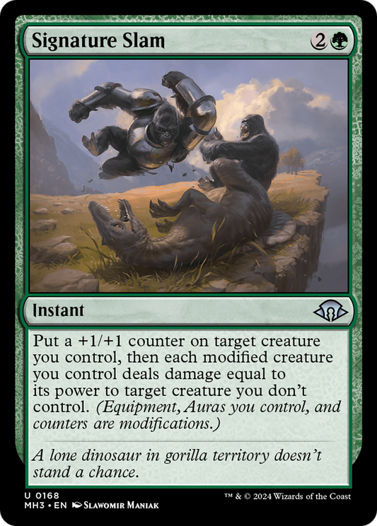 Signature Slam (MH3-168) - Modern Horizons 3 Foil