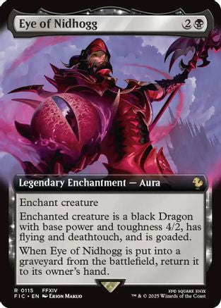 Eye of Nidhogg (Extended Art) (FIC-115) - Commander: FINAL FANTASY