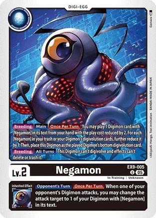 Negamon (EX9-005) - Versus Monsters