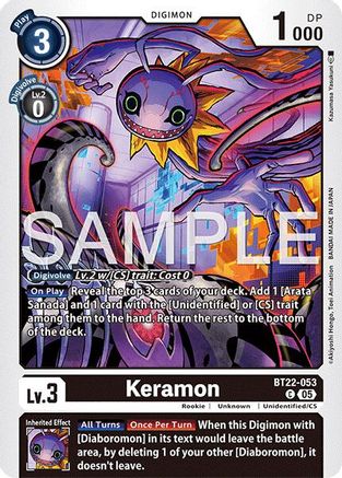 Keramon (BT22-053) - Cyber Eden