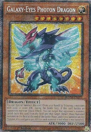 Galaxy-Eyes Photon Dragon (Starlight Rare) (BLMM-EN007) - Battles of Legend: Monster Mayhem 1st Edition