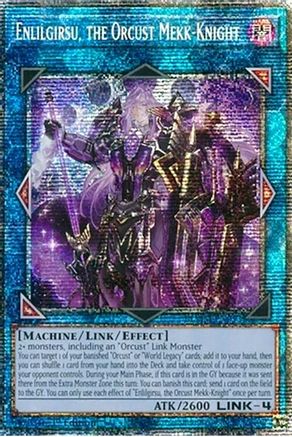 Enlilgirsu, the Orcust Mekk-Knight (Starlight Rare) (BLMM-EN052) - Battles of Legend: Monster Mayhem 1st Edition
