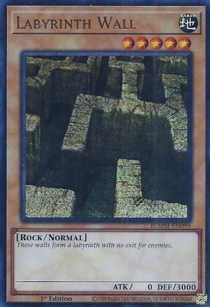 Labyrinth Wall (BLMM-EN099) - Battles of Legend: Monster Mayhem 1st Edition